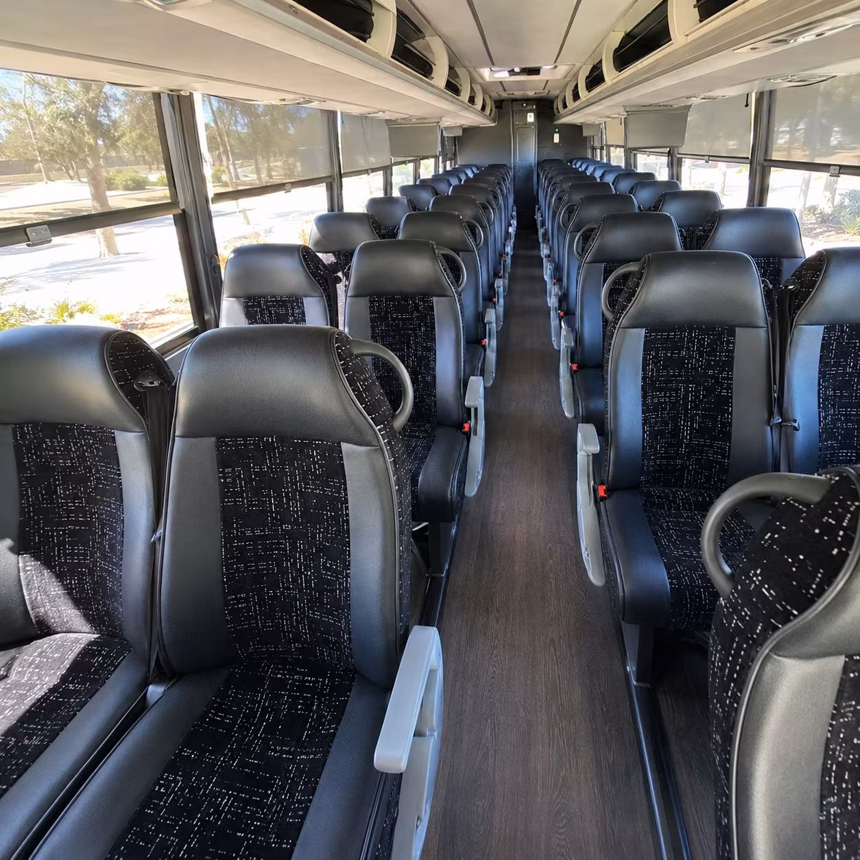 charter bus shuttle service between santa fe and albuquerque international sunport abq