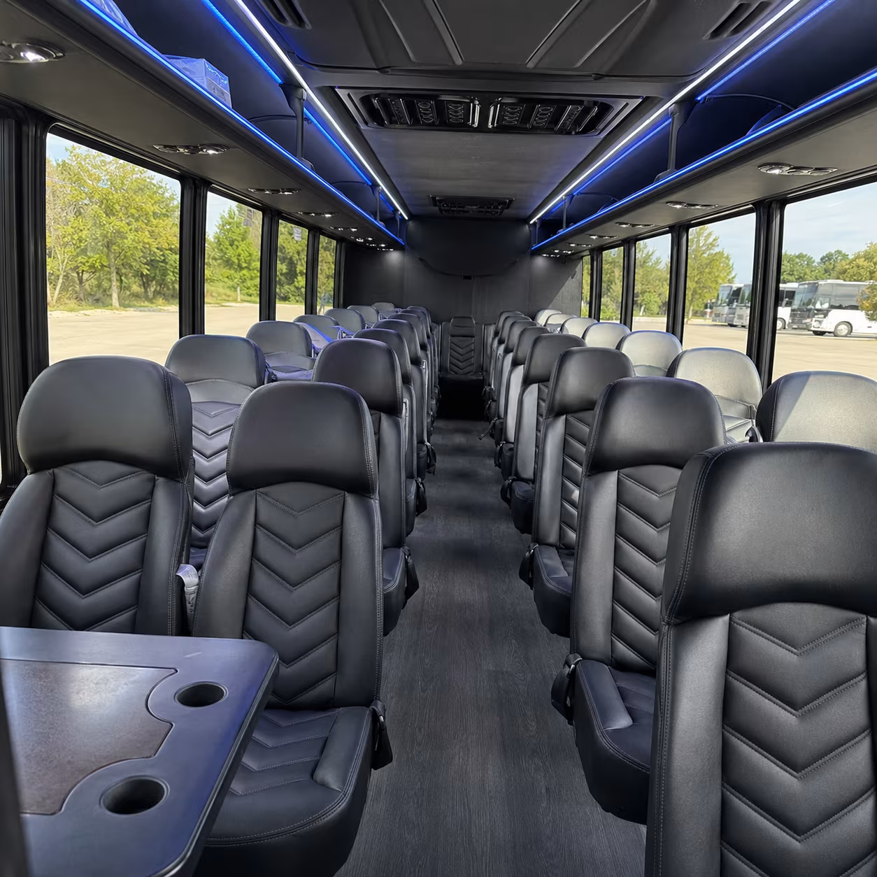 charter buses for large group winery tours and wine festival transportation