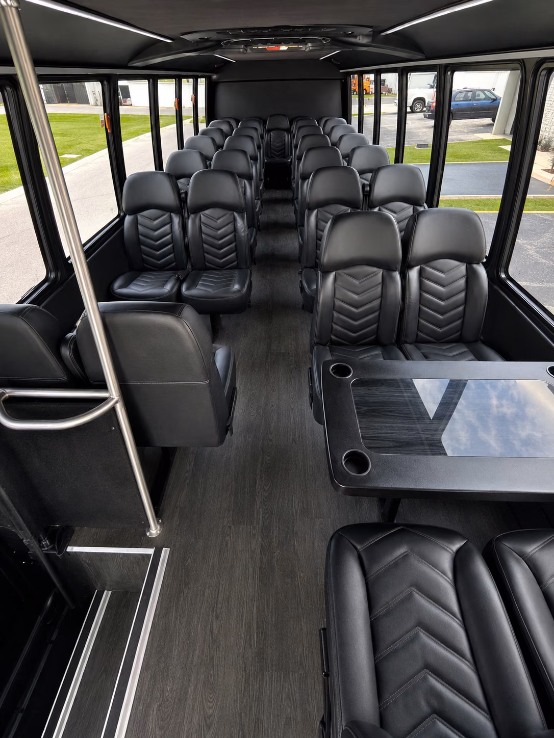 charter buses for large santa fe prom groups and after parties