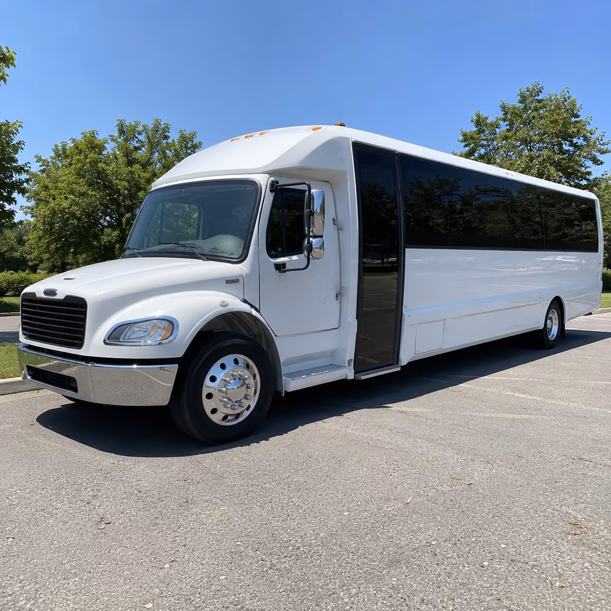 corporate airport transfer buses between saf and abq