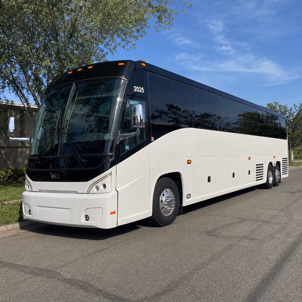 group hotel shuttle buses along cerrillos road and the historic district