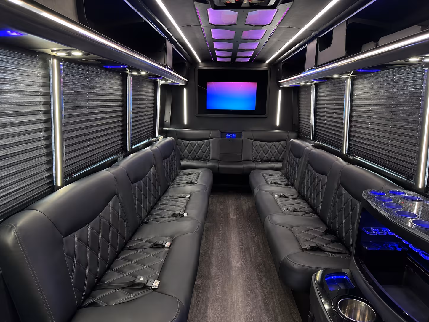 party bus rentals for santa fe high school proms