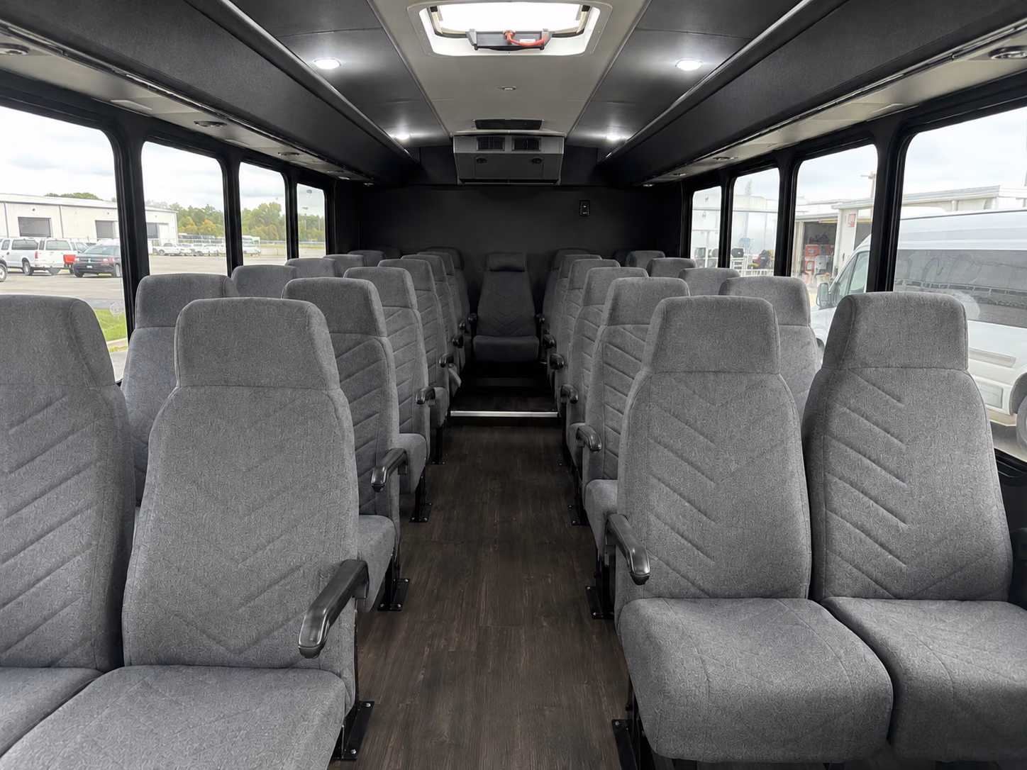 santa fe 15 passenger minibus interior