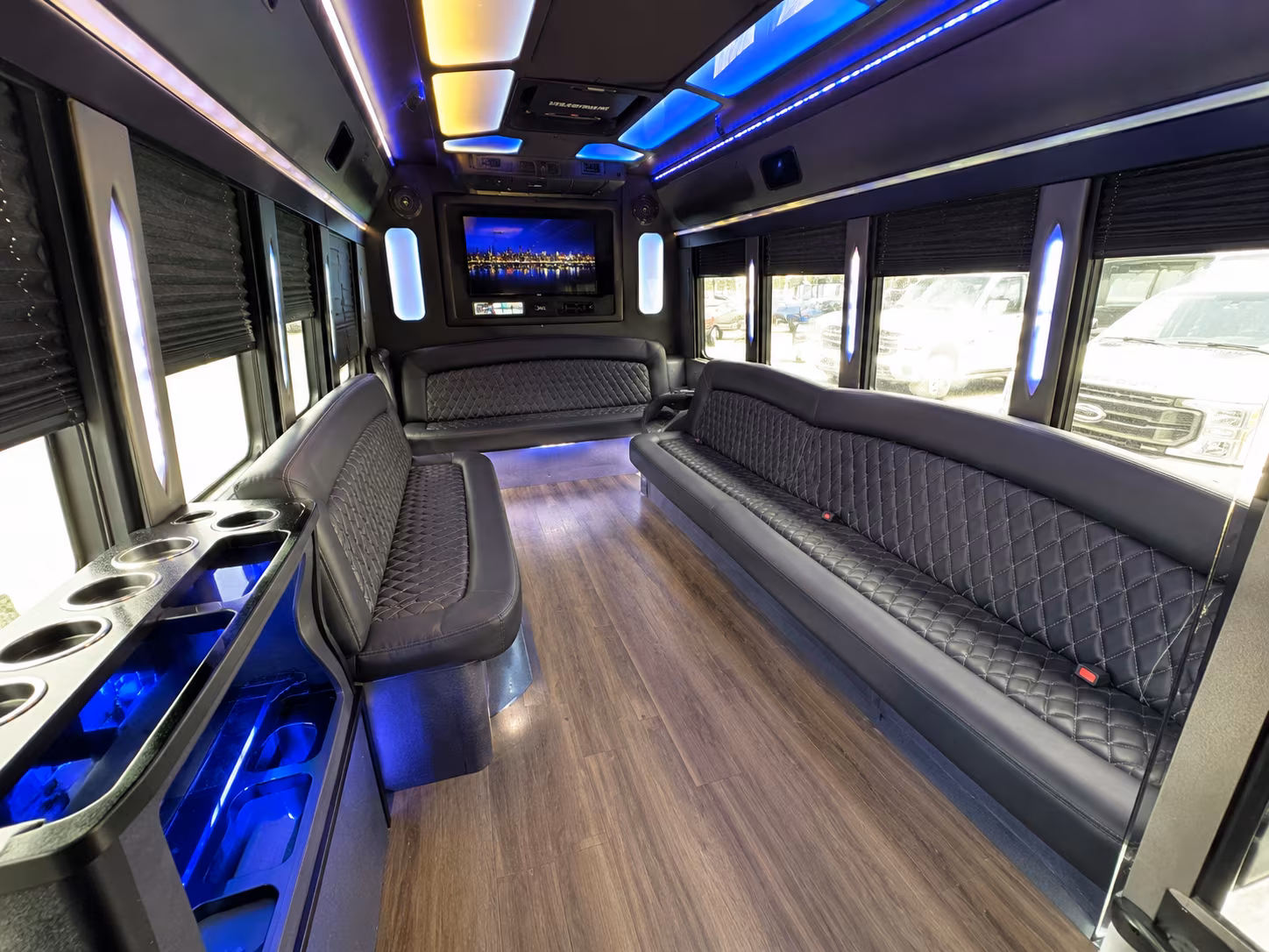 santa fe party bus rental gallery