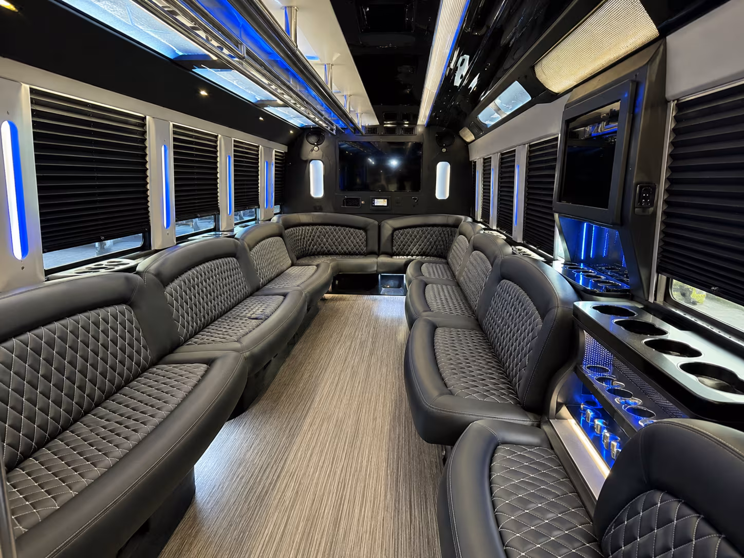 santa fe quincea n era sweet 16 party bus rental