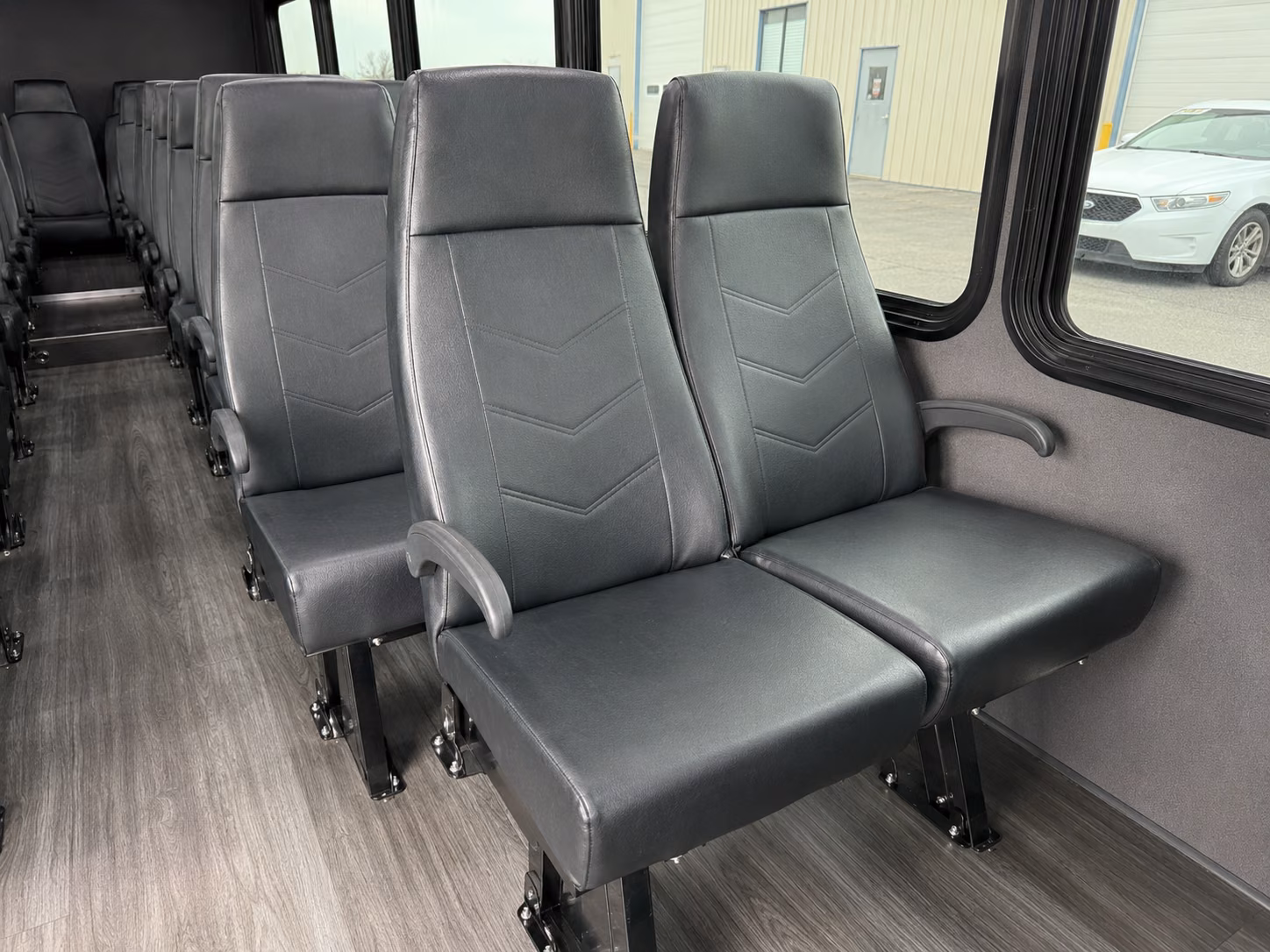 santa fe sporting event transportation onboard seating