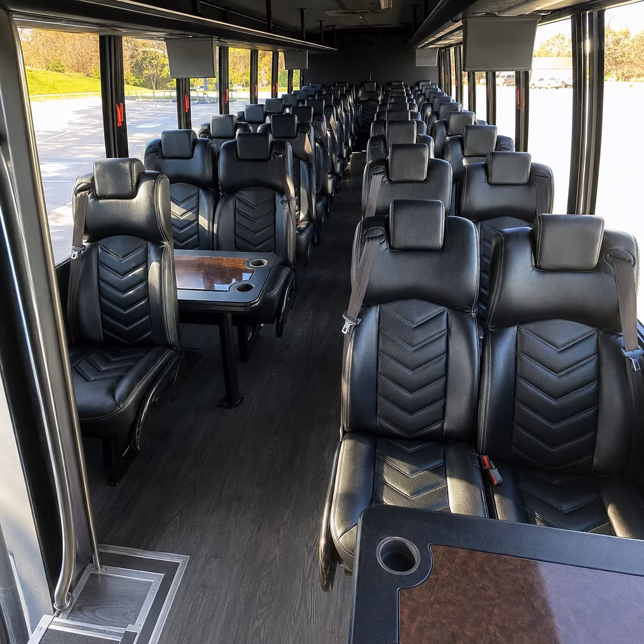 wine tour bus rentals for corporate groups and private events in santa fe